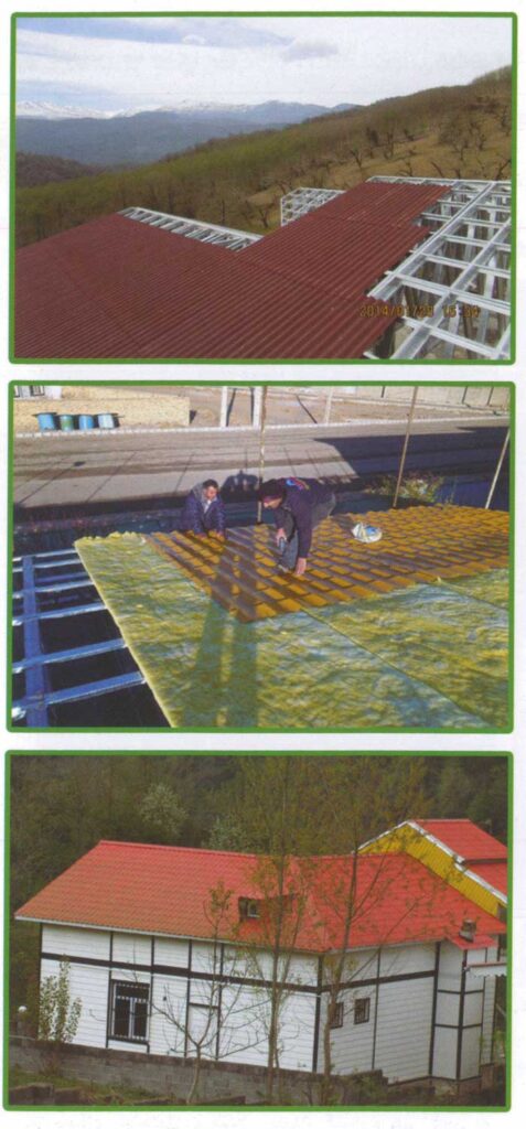 سقف سیستم ساختمان سازه LSF