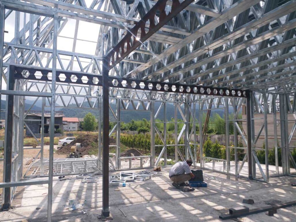 پروژه طراحی و ساخت ویلا دوبلکس 200 متری در عباس آباد