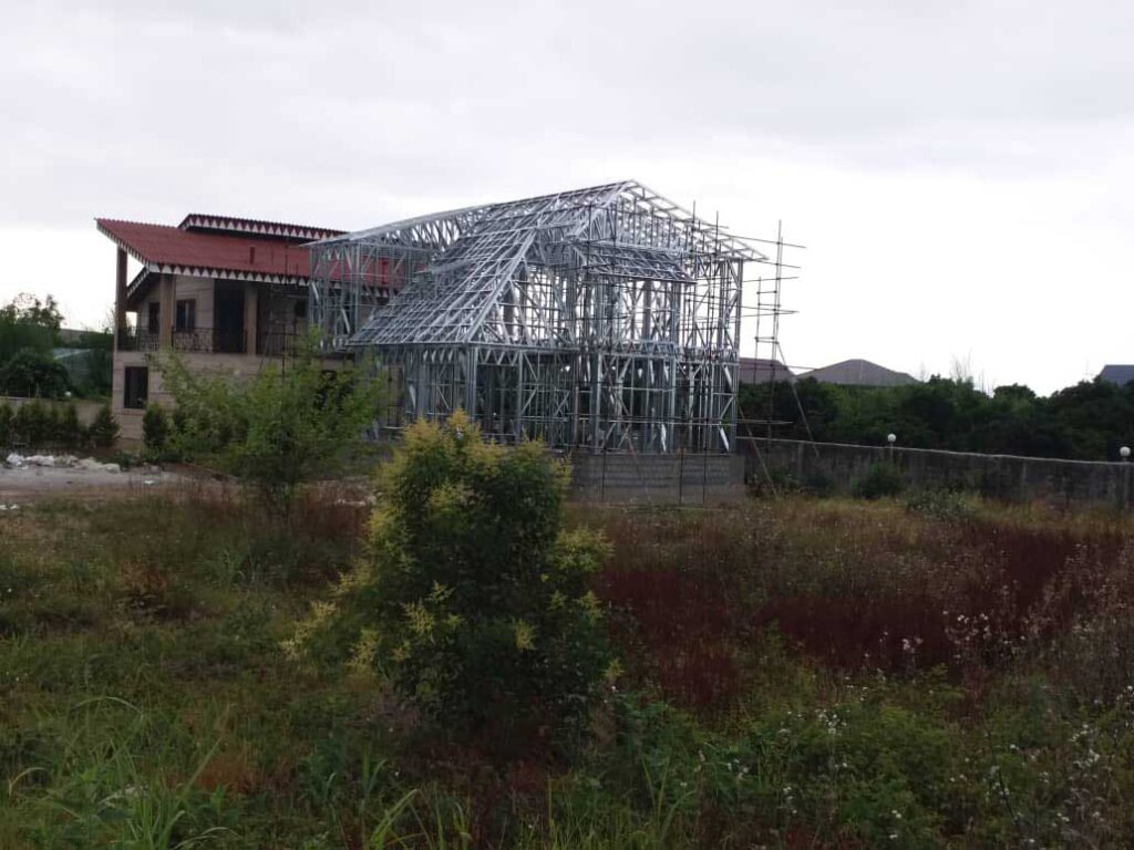 پروژه طراحی و ساخت ویلا دوبلکس 200 متری در عباس آباد