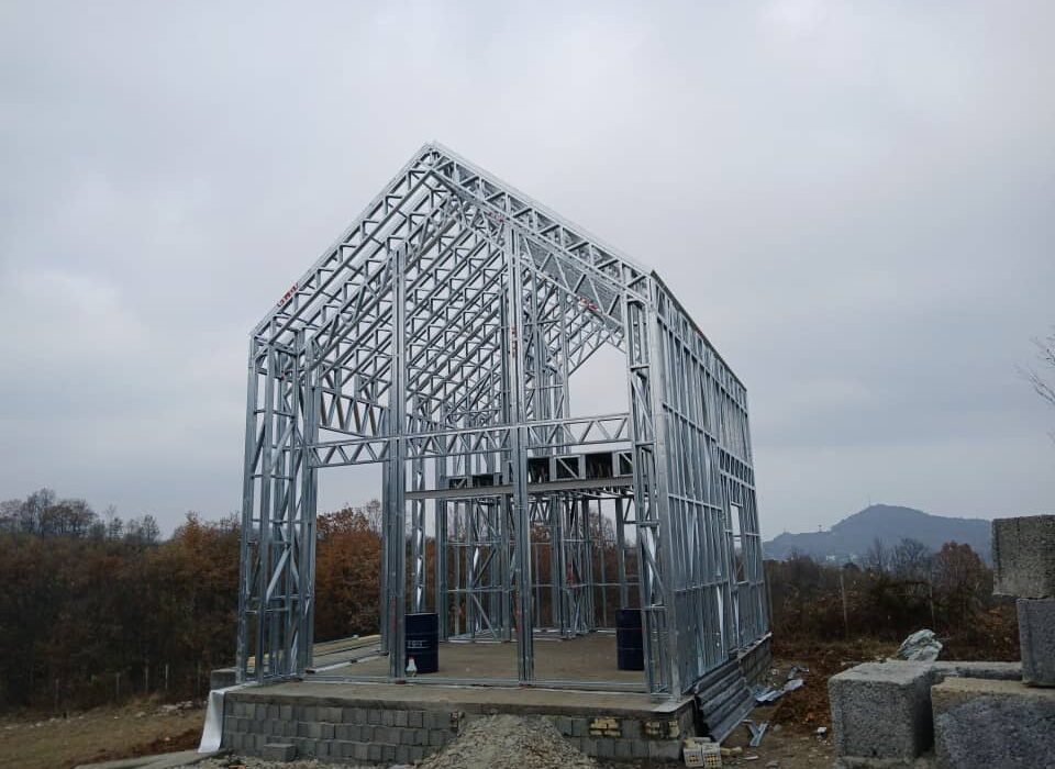 سازه ال اس اف Lsf ساختمانی از آینده