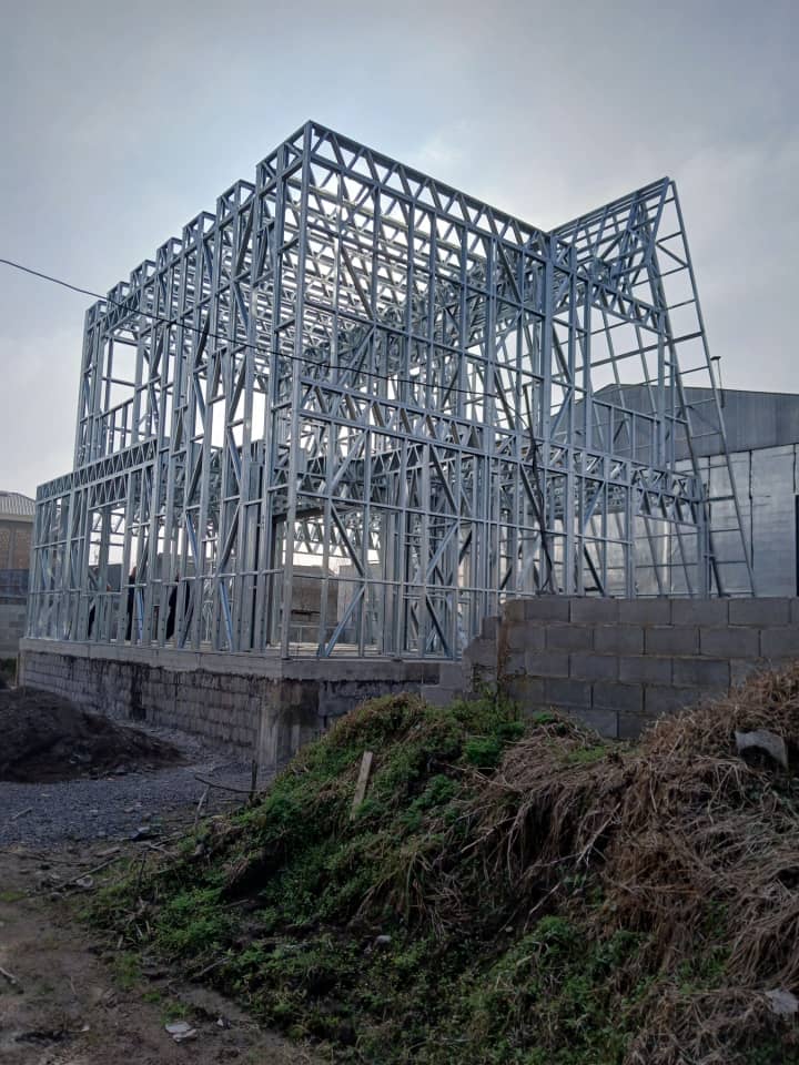 ساخت ویلا با سازه ال اس اف (LSF)